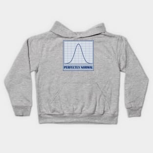 Perfectly Normal Distribution Kids Hoodie